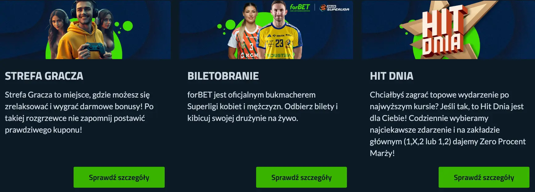 forbet Bonus powitalny dla nowych użytkowników